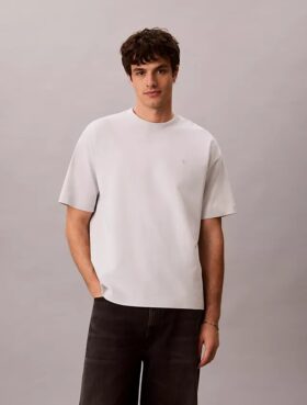 Tricou lejer cu imprimeu Monologo în stil vintage