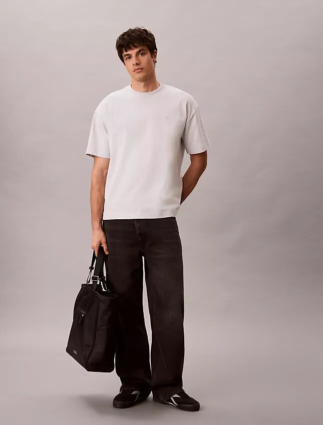 Tricou lejer cu imprimeu Monologo în stil vintage Tricou lejer cu imprimeu Monologo în stil vintage