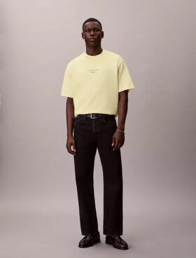 Tricou lejer cu logo Ckj