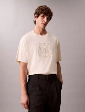 Tricou lejer cu logo emblematic