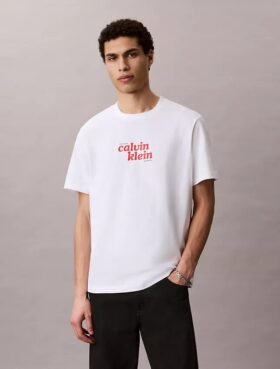 Tricou lejer cu logo grafic 1989