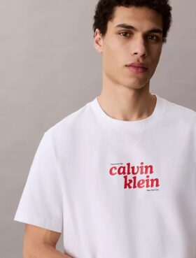Tricou lejer cu logo grafic 1989
