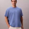Tricou lejer cu logo grafic Pique răcoritor