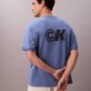 Tricou lejer cu logo grafic Pique răcoritor