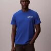Tricou lejer cu logo Monogram metalic Tricou lejer cu logo Monogram metalic