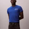 Tricou lejer cu logo Monogram metalic Tricou lejer cu logo Monogram metalic