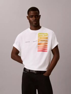 Tricou lejer cu logo Pride Bold