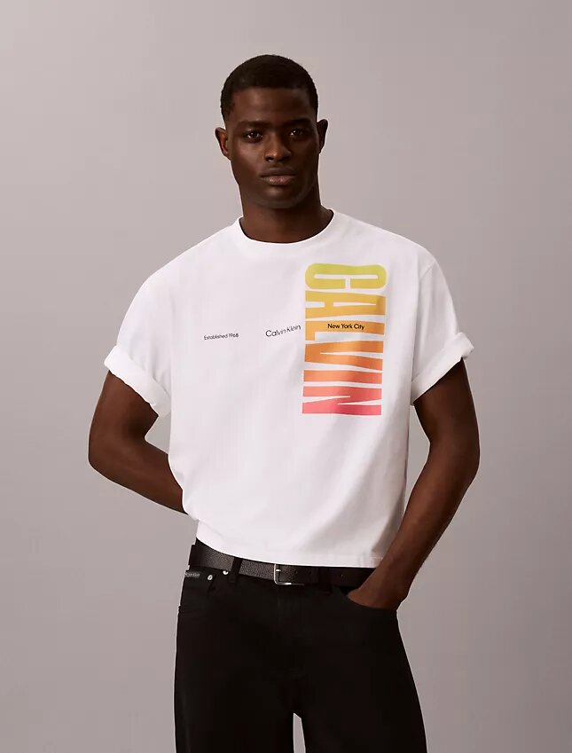 Tricou lejer cu logo Pride Bold Tricou lejer cu logo Pride Bold