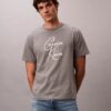 Tricou lejer cu logo script Tricou lejer cu logo script