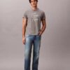 Tricou lejer cu logo script Tricou lejer cu logo script