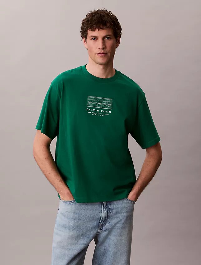 Tricou lejer cu logo-ul biroului din New York Tricou lejer cu logo-ul biroului din New York
