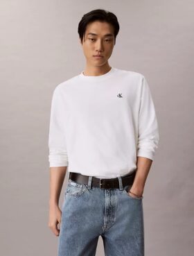 Tricou lejer cu Monogram