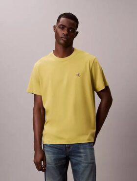 Tricou lejer cu Monogram brodată