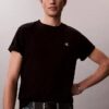 Tricou lejer cu Monogram brodată