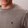 Tricou lejer cu Monogram brodată