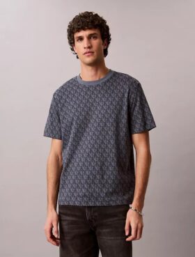 Tricou lejer cu Monogram pe toată suprafața