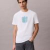 Tricou modern cu logo grafic Calvin Klein