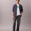 Tricou modern cu logo grafic Calvin Klein