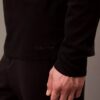 Tricou negru de dormit cu guler rotund CK Black