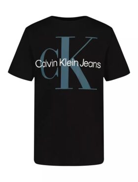 Tricou oversized cu guler rotund și Monogram pentru băieți