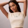 Tricou pentru bebeluși cu dungi și Monogram