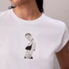 Tricou pentru bebeluși cu imprimeu Kate Moss