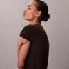 Tricou pentru bebeluși din Modal elastic cu cusături picurate