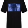 Tricou pentru băieți cu logo Ck metalizat