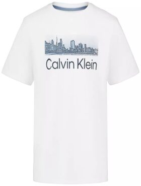 Tricou pentru băieți cu silueta orașului New York