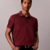 Tricou polo clasic cu țesătură tip waffle Tricou polo clasic cu țesătură tip waffle