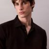 Tricou polo clasic cu țesătură tip waffle Tricou polo clasic cu țesătură tip waffle
