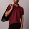 Tricou polo clasic cu țesătură tip waffle Tricou polo clasic cu țesătură tip waffle