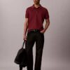 Tricou polo clasic cu țesătură tip waffle Tricou polo clasic cu țesătură tip waffle