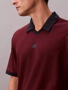 Tricou polo clasic cu logo Monogram sport