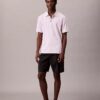 Tricou polo clasic cu nervuri variate Tricou polo clasic cu nervuri variate