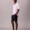 Tricou polo clasic cu nervuri variate Tricou polo clasic cu nervuri variate