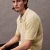 Tricou polo clasic din amestec de in
