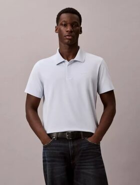 Tricou polo clasic din bumbac piqué