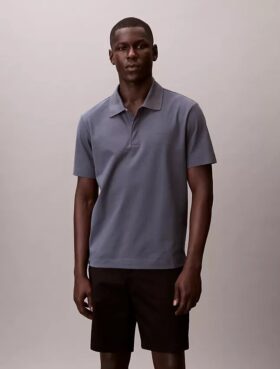 Tricou polo clasic din bumbac piqué
