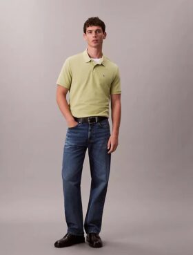 Tricou polo clasic din bumbac piqué