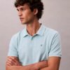 Tricou polo clasic din bumbac piqué