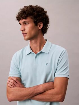 Tricou polo clasic din bumbac piqué