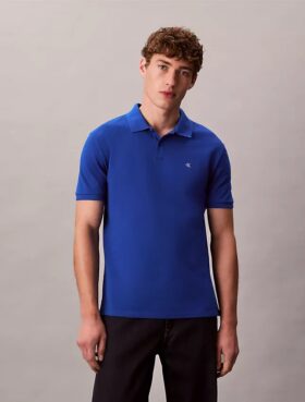 Tricou polo clasic din bumbac piqué