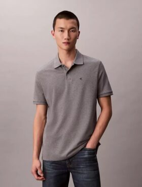 Tricou polo clasic din bumbac piqué