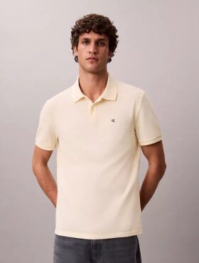 Tricou polo clasic din bumbac piqué
