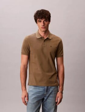 Tricou polo clasic din bumbac piqué