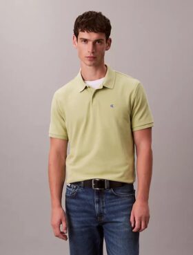 Tricou polo clasic din bumbac piqué