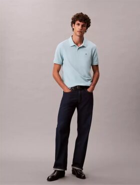 Tricou polo clasic din bumbac piqué
