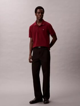 Tricou polo clasic din bumbac piqué