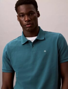 Tricou polo clasic din bumbac piqué